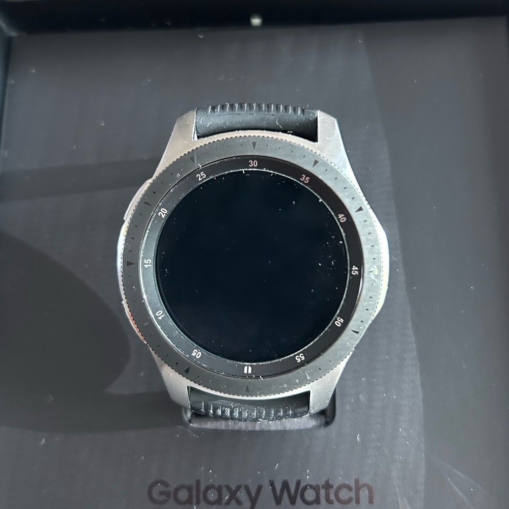 Samsung Galaxy Watch - Silver and Black